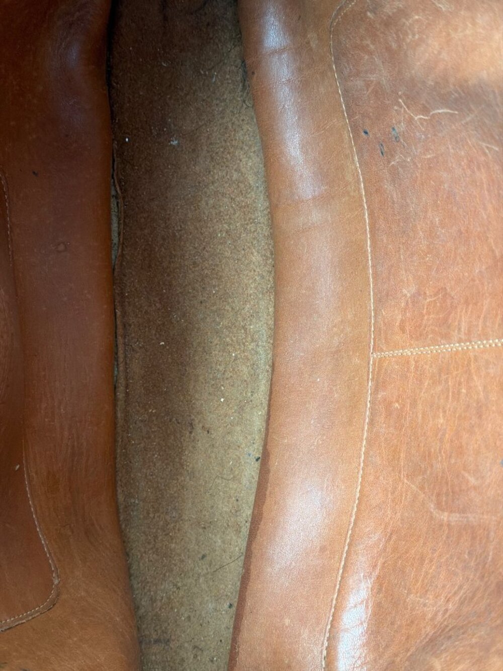 1970/80s Coach Glove Tanned British Tan Marketing Tote Bag NYC 399-0645 w/FLAWS - Picture 14 of 15